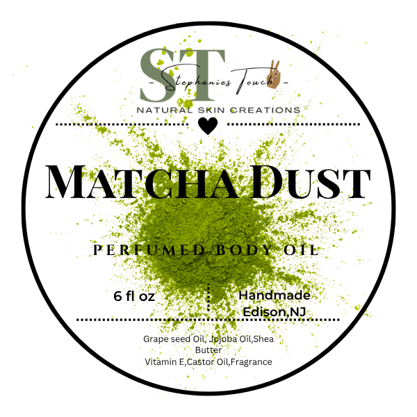 Matcha Dust Perfumed Body Oil
